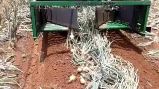 Maquina de arrancar cebola
