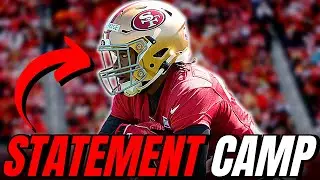 🔥 How 49ers Ty Davis Price Is Having A STATEMENT CAMP
