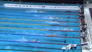 LT Snyder 100 M Freestyle Qualifying Race B-Roll
