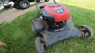 Craftsman 21in push mower with DIY kill switch