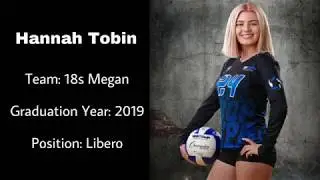 Hannah Tobin #8 Libero - ProPlay Volleyball Club