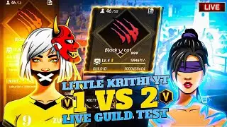 FREE FIRE LIVE GUILD TEST GIRL LIVE | GIVEAWAYLive Stream #freefirelive #gyangaming #girllive