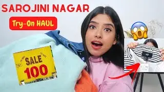 Sarojini Nagar Winter Tryon Haul | Anindita Chakravarty