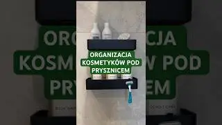 Prosty patent na kosmetyki pod prysznicem #lifehacks #lifeadvice #dom #homedecor #porady #lifetips