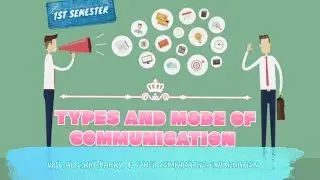 TYPES AND MODE OF COMMUNICATION