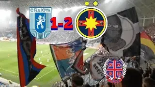 Craiova 1- 2 STEAUA(FCSB) Goluri marcate de Compagnio si Sorescu-Rezumatul meciului din Peluza Nord