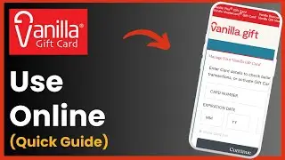 Как использовать подарочную карту Vanilla!
