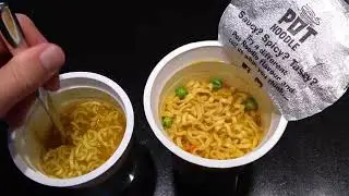 TASTE TEST: Pot Noodle Vs. Snack Noodle (Aldi) Curry Head-to-Head Review