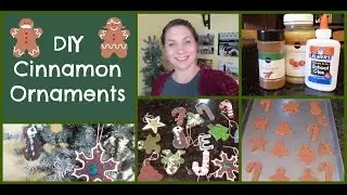 DIY Cinnamon Ornaments KIDS CRAFT!