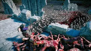 1 Archer Against 2 Million Zombies - Epic Battle Simulator 2