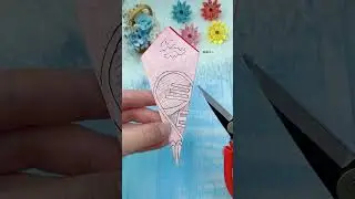 How to Make Chinese Paper Cutting Art | Easy DIY Red Paper Flower