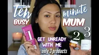 BUSY MUM 10 MINUTE ROUTINE | GET UNREADY WITH ME!