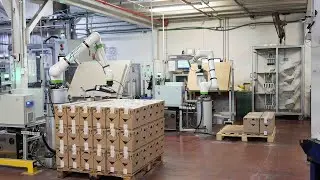 Solving Labor Shortages with Flexible Palletizing Solution | OnRobot