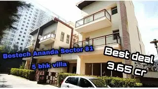 Ready to move Villa bestech ananda sector 81.