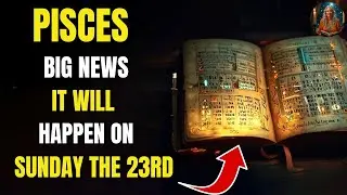 PISCES ♓ RED ALERT! 🚨 SHOCKING NEWS IS COMING ON SUNDAY 23RD &ndash; YOUR DESTINY WILL SHIFT!