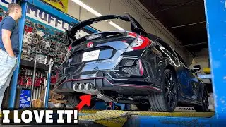 My MAP Exhaust is PERFECT Now! 2021 Civic Type R