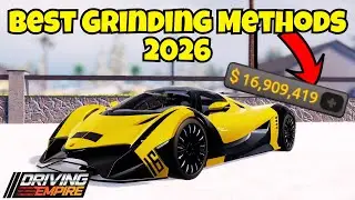 Top 5 FASTEST Money Methods In Driving Empire (2026)