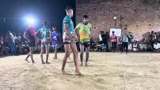 23 August 2025 रसूलपुर बेलवॉ Vs चौरा भोजो 55 किलो का बाल कबड्डी मैच ##ghazipurup61 