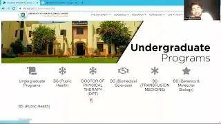 UHS Undergraduate Admissions | MBBS BDs Nursing DPT, BS Hons Programs |Admission Portal | TeleTalk |
