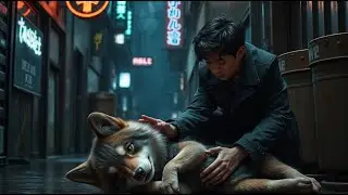 Abandoned by Her Wolf Warrior Mother Alien Hybrid at Birth, Wolf Girl Begs Man for Help.