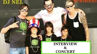 TALKING WITH ROCK STARS! - RickyRocks & DJ Nel Interview + Concert