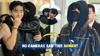 What Fans Didn’t See: Jungkook and Taehyung After the Airport Went Wild