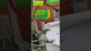 Glass Bottle Filling and Crown Pressing Machine | Beer Bottles | MSP.