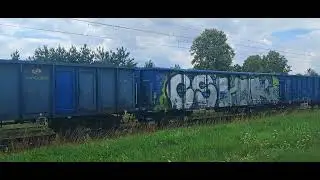ET22 653 несеться по перегону намислів-олесниця з ігнор машиністом #et22 