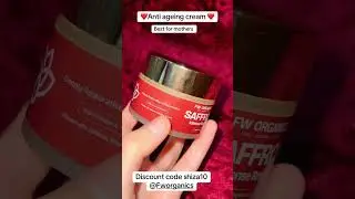Best cream for anti ageing/link in discription /discount code shiza10