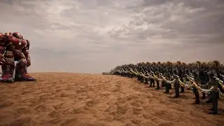 Hulk Buster vs 50,000 Valkyries &ndash; Steel Titan vs Divine Army | UEBS2