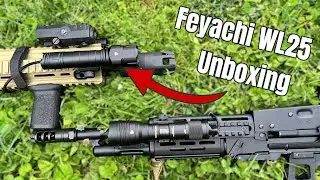 Feyachi WL25 1200lm Flashlight Unboxing & Comparison: Budget vs. High-End Flashlight Showdown