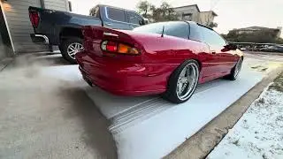 Boosted F-Body Camaro Cold Start 🥶