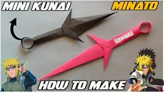 Only Paper Se Banaya Dangerous Kunai 😱 | Origami Kunai Knife Step by Step
