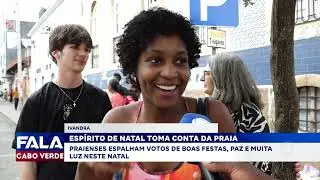 Natal na Praia marcado por mensagens de paz e luz | Fala Cabo Verde