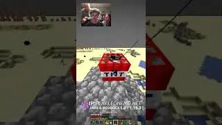 He killed Dream on WildKits! #minecraftplayers #minehut #minecraftgamers #minecraftserver