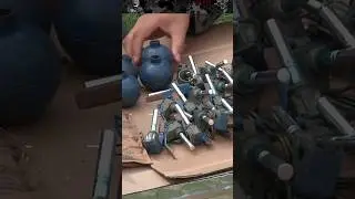 Installing Fuses in Training Grenades