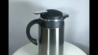 Garrafa T&eacute;rmica A&ccedil;o Inox Termopro Cam&eacute;lia Gatilho 1 Litro