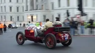 Start of the 2024 Veteran Car Run