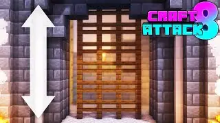 Funktionierendes Tor bauen in Minecraft 🔨 Craft Attack 8 mit Croco #33
