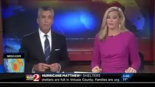 (WESH Orlando) Hurricane Matthew 1am Update October 7, 2016
