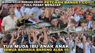 FULL PADAT DEPAN BELAKANG SEMUA GOYANG DAMAI BARENG PASUKAN CENTONG KUPI NDARAK GULE GAZALI ALBA 05