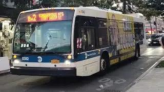 MTA NYCT Bus: 2015 Novabus LFS #8382 on the Bx2 @ Bergen Av/East 149th Street | 08/27/25
