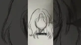 hair drwing #art #viral #shorts #drawing #artist #tutorial