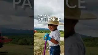 Planting Atis at the Mountain Farm. #farminglife #simpleliving #parenting