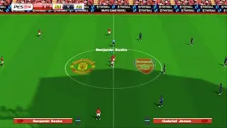 CUNHA vs MERINO 🔥 MAN UNITED vs ARSENAL | PES 2026 PS2 4K 60FPS WGR PATCH