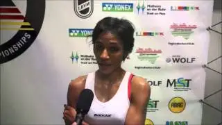 Interview Sashina Vignes Waran at Yonex German Open