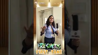 Freshers First Take! 🎉 PRARAMBHA 2K25 Welcome & Orientation at SVIMS