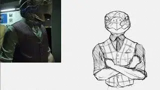 Digital Speed Art Timelapse | Concept Art | GTA 5 Outfit