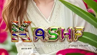 Glass Font editing  how to make glass Font name step by step pixellab pscc font || Dp Editing