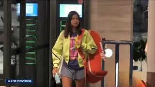 Emma Raducanu behind the scenes at the Australian Open 21st January 26